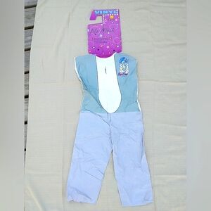 Vintage 90's Vinyl Child Halloween Costume NO MASK Small Bugs Bunny *BRAND NEW*